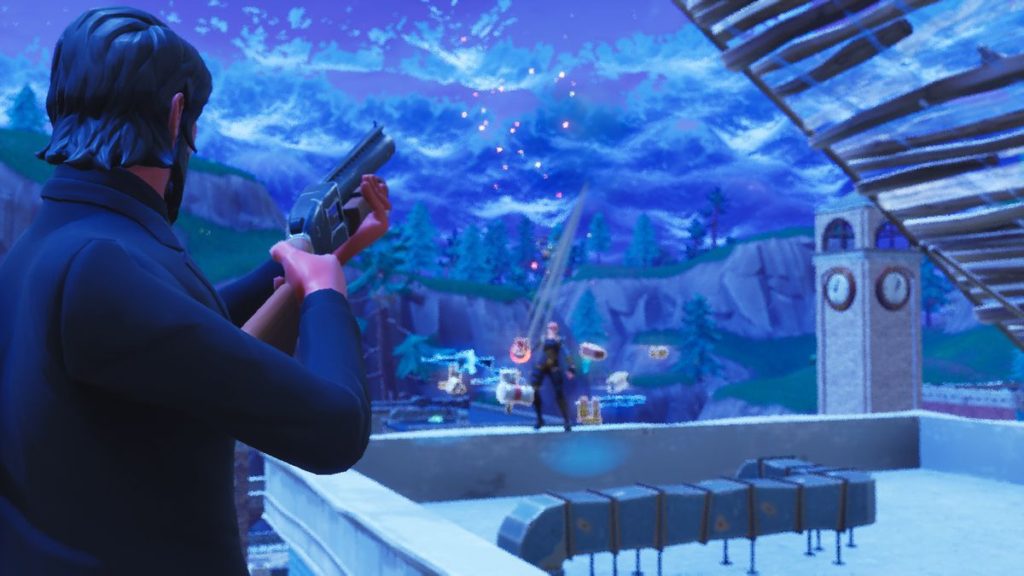 Blue Pump Shotgun in Fortnite